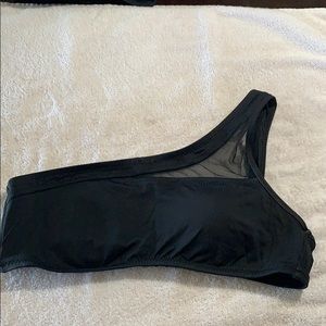 Black bikini top